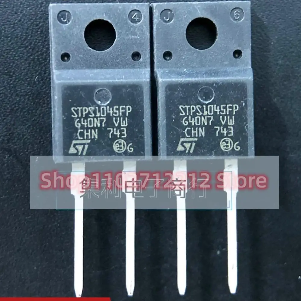 5 قطعة-10 قطعة STPS1045FP TO-220 45V10A المستوردة جديد الأصلي أفضل جودة