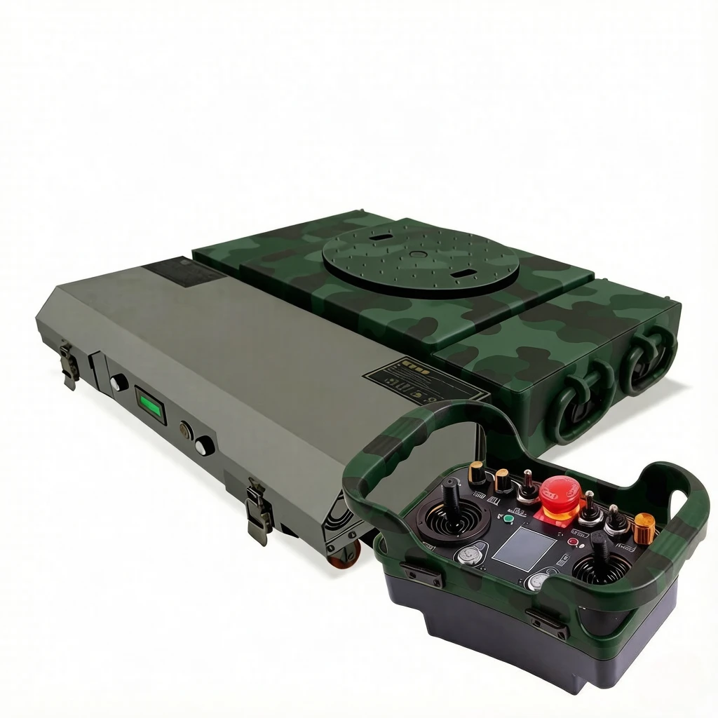 Electric Machinery Mover Warehouse Load Transport Heavy Duty Machinery Mover Tank Transporter Machinery Moving Skates