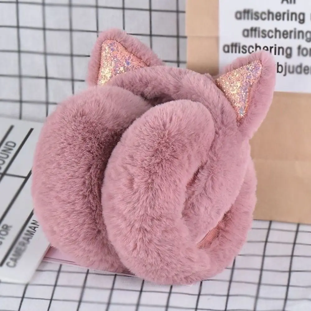 Cute Rabbit Design Animal Ear Earflap Hat Frog Animal Style Thickened Beanie Cap Foldable Design Korean Style Ear Cover