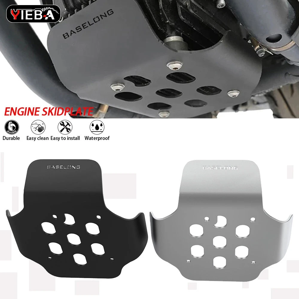 

2024 Motorcycle For Moto Guzzi V9 Bobber V7 850 Stone V7 Special Custom 2020 - 2023 Engine Bottom Cover Bumper Guard Skid Plate