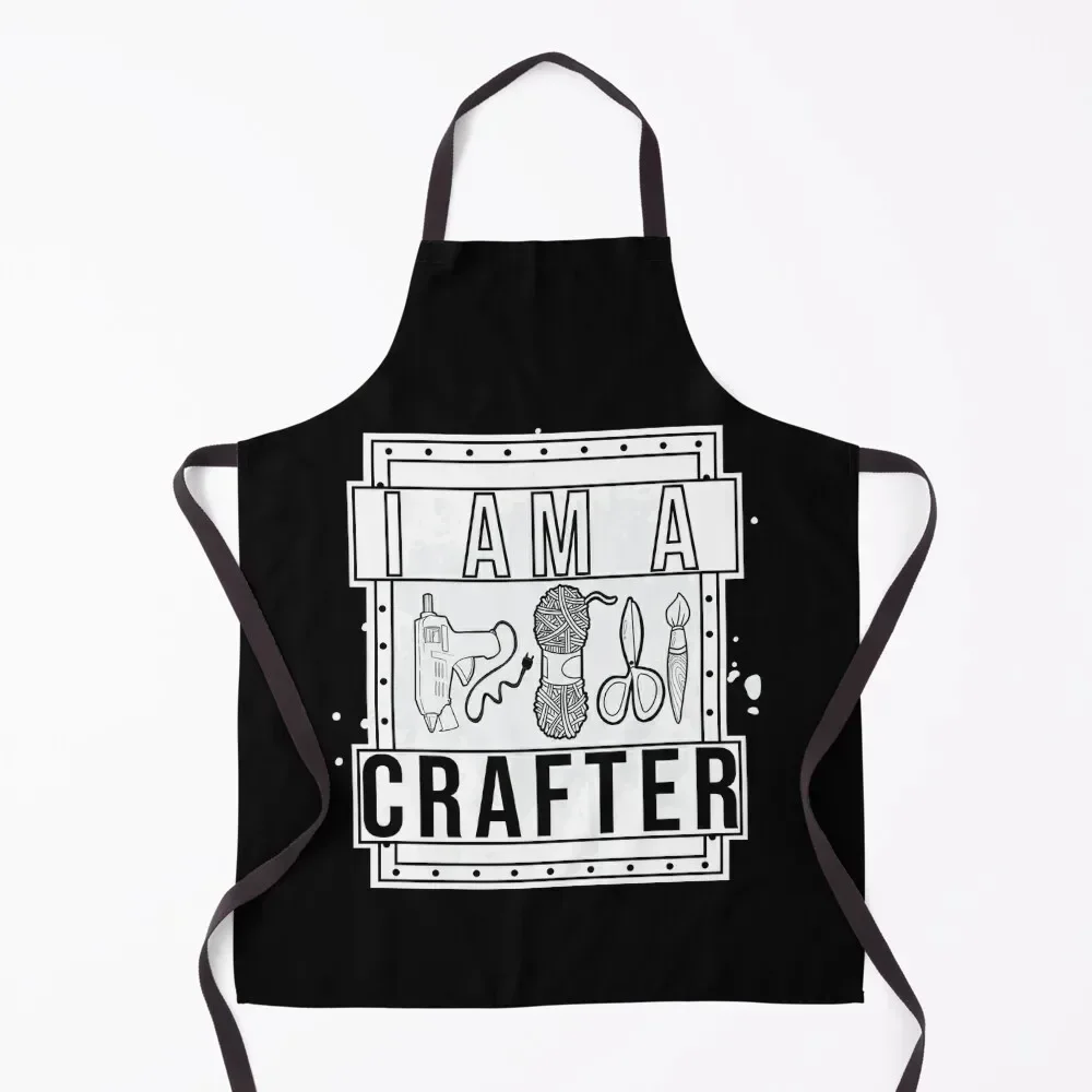 

I am a Crafter Apron All For Kitchen And Home carpenter Apron