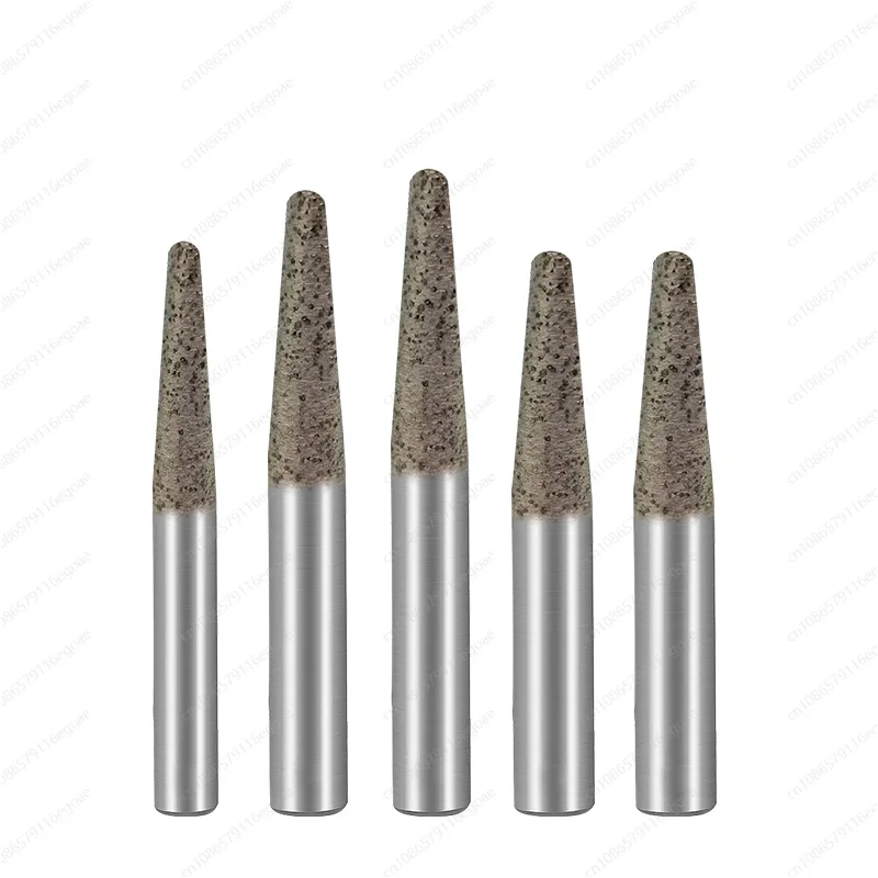 Stone Carving Knife Marble Bluestone Sandstone Relief Cutter End Milling Sintered Diamond Finger Drill Bit