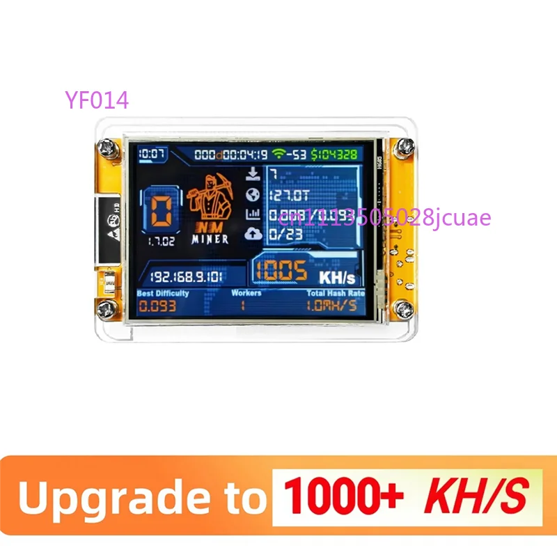 N82R Nerdminer V2 Lottery Miner ESP32 2.8 Inch Smart Display Crypto Solo Lottery Miner ESP32-2432S028R