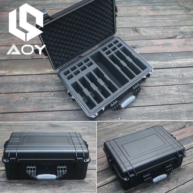 NEW 1911 G17 G19 Glock HK Taran P1 GLOCK Portable  waterproof box 2011 Tactical Outdoor Storage Box Safety Protection Gun Box