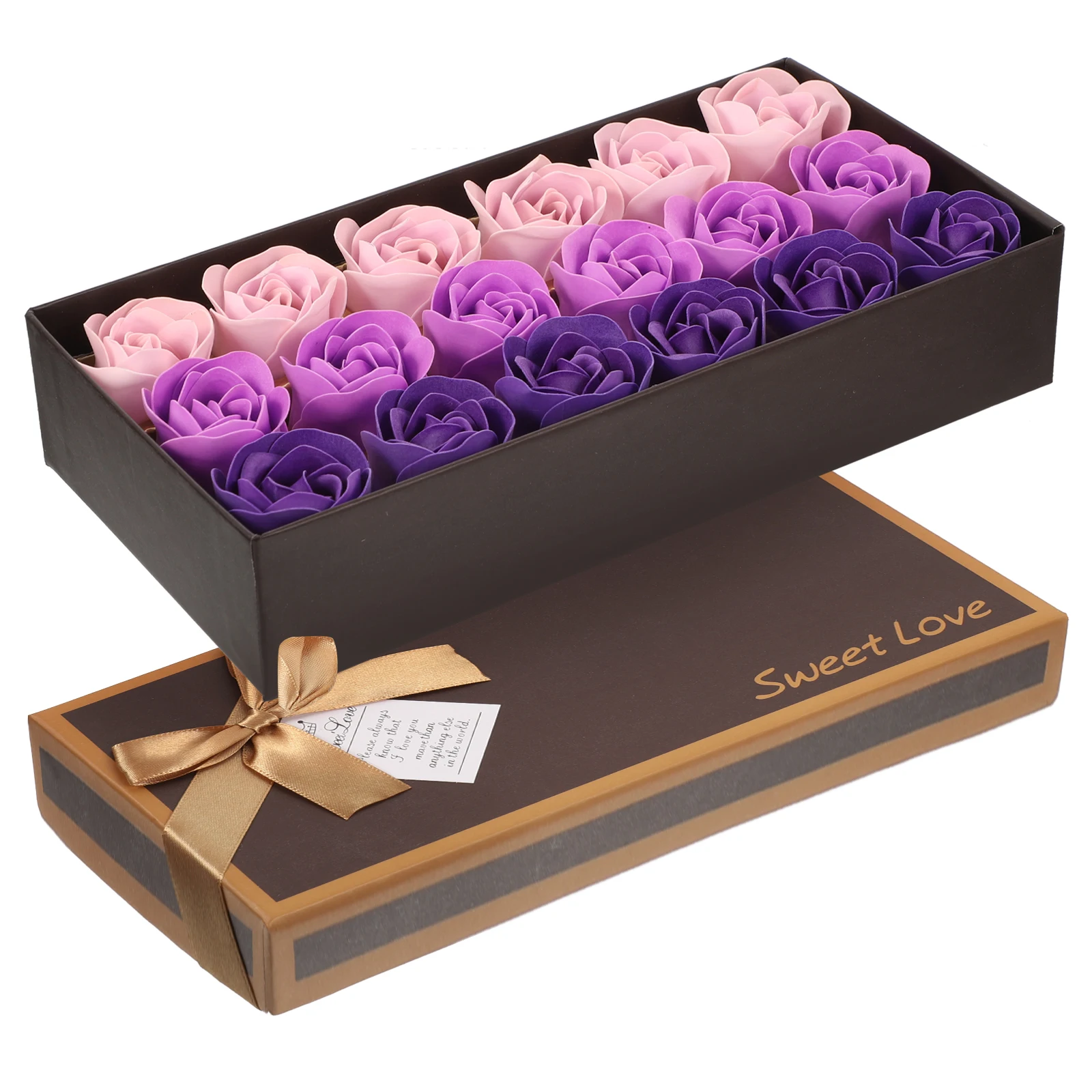 

Soap Flower Rose Decors Simulated Rose Ornaments Simulation Home Room Valentine Gifts DIY Wedding Box