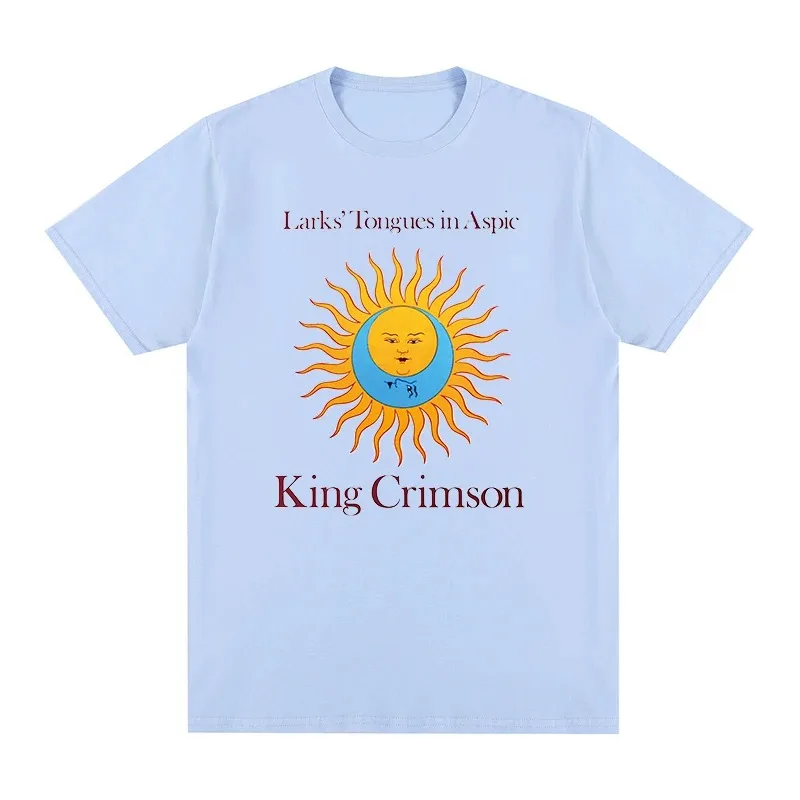 King Crimson Rock Music Printed Graphic Band T-shirt Cotton Men T Shirt New TEE TSHIRT Womens Maternity Tops Tees S-4XL