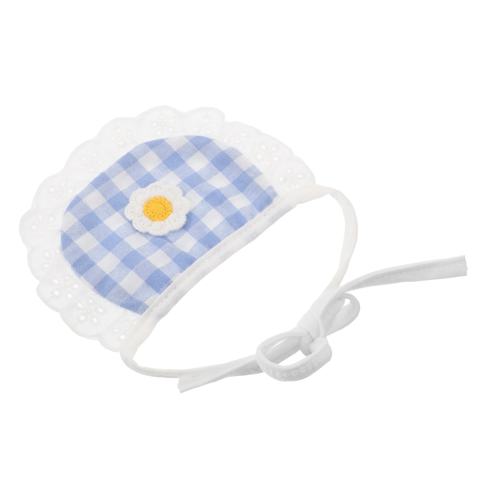 

Pet Neckerchief For Small Dogs Cats Plaid Floral Bibs Washable Drool Towel - Dog Bandana Scarf Bib Accessory