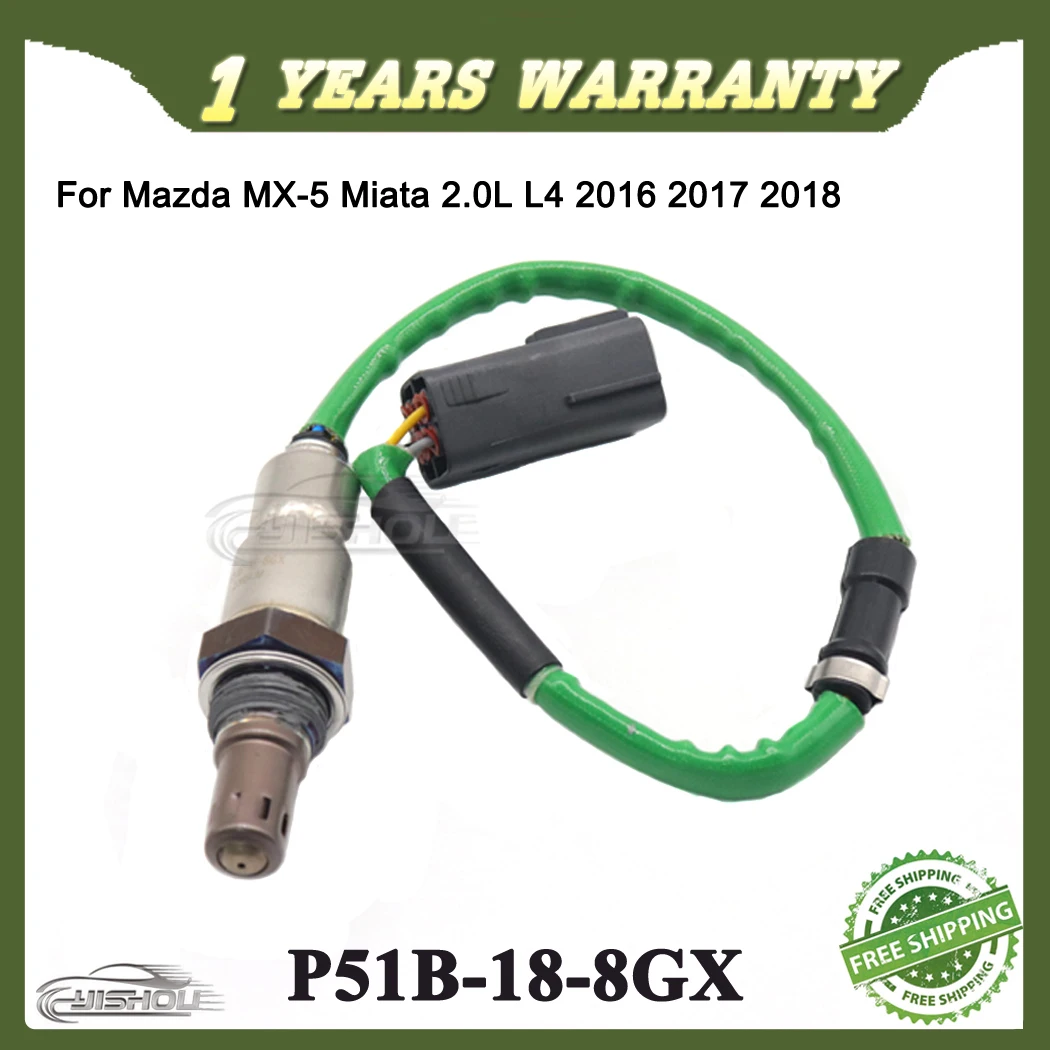 

Upstream Air Fuel Ratio Lambda O2 Oxygen Sensor P51B-18-8GX New for Mazda MX-5 Miata 2016 2017 2018 2.0L 234-5720 P51B188GX