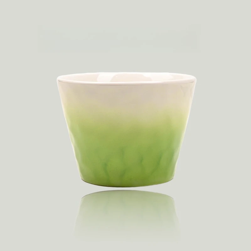 

Ceramic Coffee Cup Gradient Water Cup Holding Ins Style Concentrated Tasting Cup