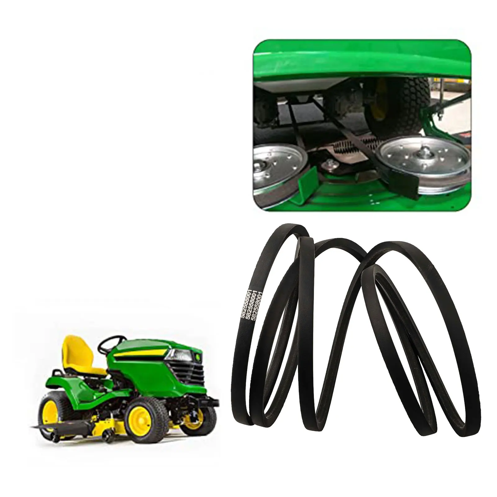 

Ergonomic Z248F Lawn Mower Leather Model 582558001 Compatible with For RedMax RZT48 For Jonsered Z48F Premium Comfort