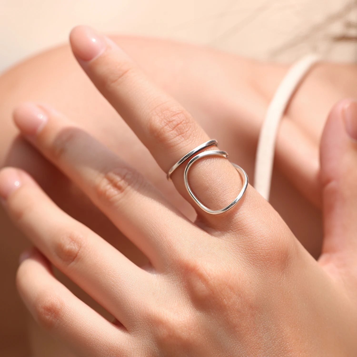 MODIAN 925 Sterling Zilver Min - Minimalist Ring Stackable recensie en prijs