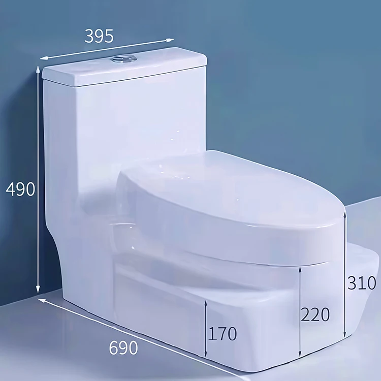 Modern Squatting and Sitting Anti Slip Anti Odor One Piece Squat Toilet Dual Use No Drill Installation for Bathroom - view 2
