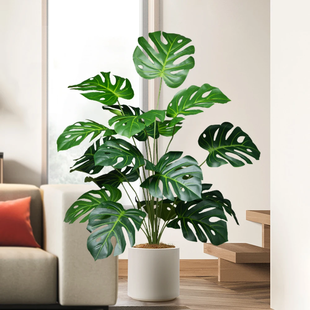 Grandes plantes artificielles  - Monstera Adansonii avis et prix