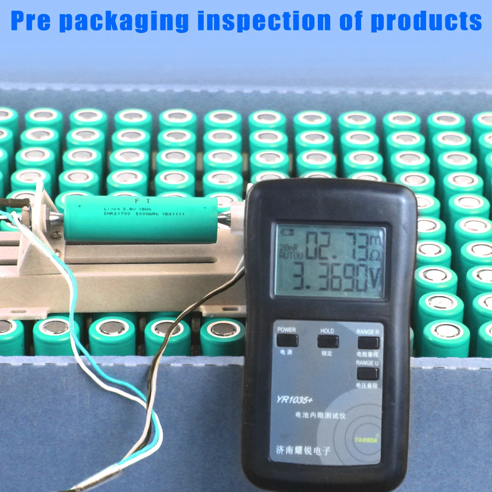 EVE 50PL Lithium-ion 21700 3.6V 5000mah 125A High Rate Discharge 4-20PCS For Power Tool Power Bank E-cigarate view 6