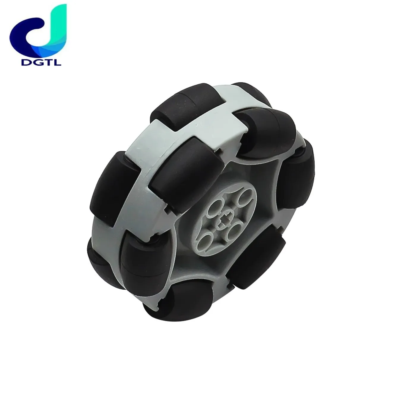 2.5 inch 65276 robot Fulai wheel 50mmtt motor compatible with Lego plastic omni wheel for omni wheel