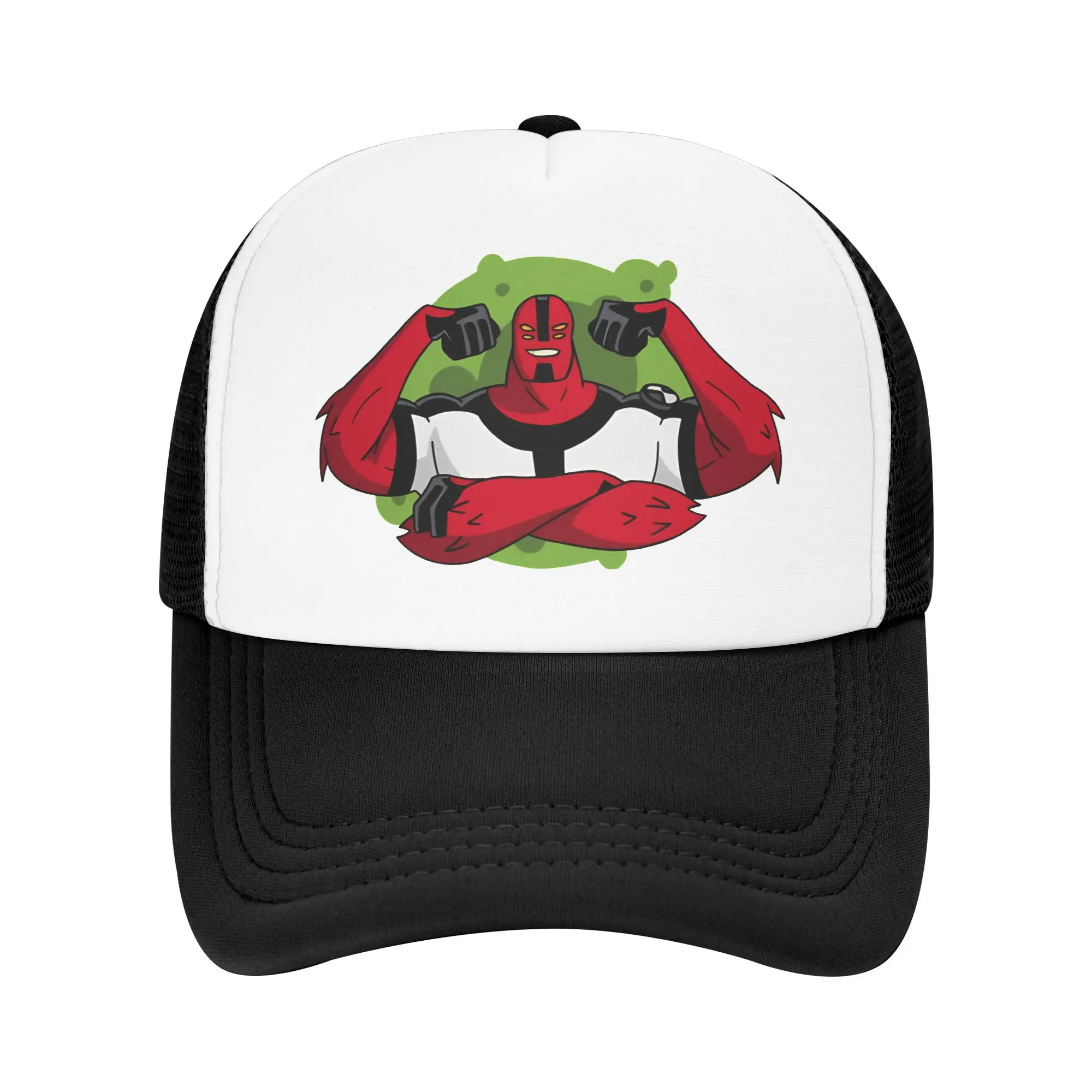 Boné de Verão Estilo Trucker com Tela e Logo Fourarms para Mulheres e Homens, Boné Ajustável Retrô Ben 10, Boné de Beisebol para Tênis e Skate, Mais Vendido