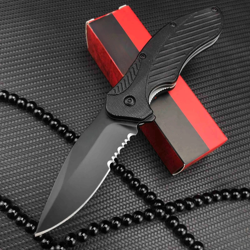 

KS 1605 Clash Pocketknife, 3" 8Cr13MoV Steel Drop Point Blade Outdoor Tactical Hunting Hiking Survival EDC pocket Pocketknife