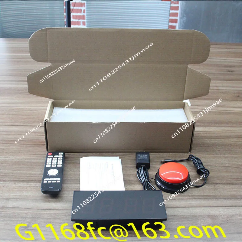 CP01 School Classroom Stopwatch Red Start Stop Button Control Light Emitting Diode Countdown Timer