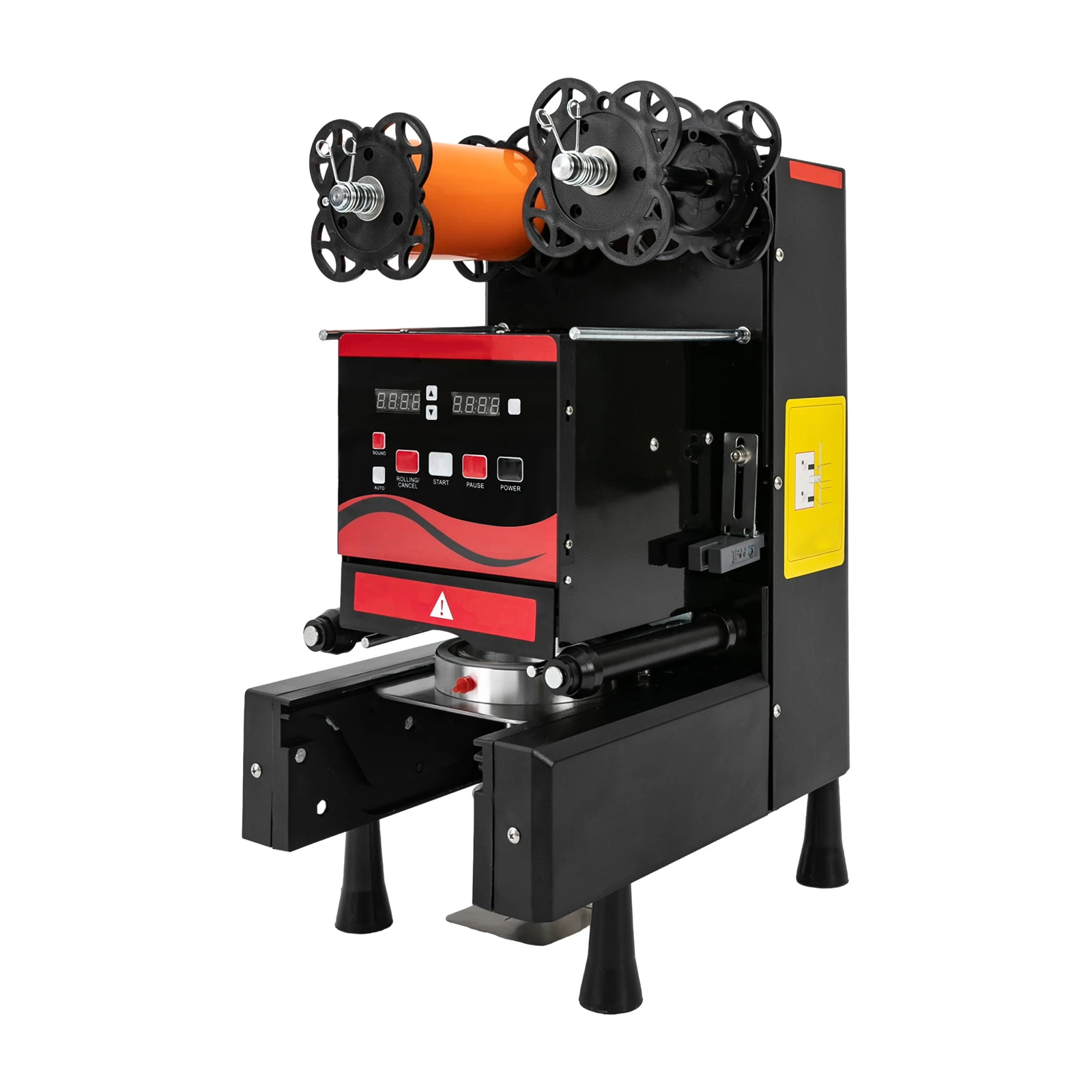 Automatic Sealing Machine for Cups Tea Cup Sealing Machine 350W Milk Tea Sealing Machine