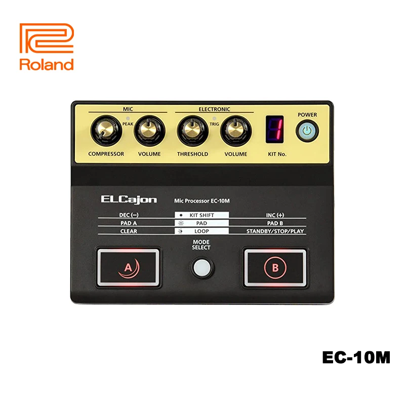 

Roland EC-10M Mic Processor for the EC-10 ELCajon, EC 10M Black