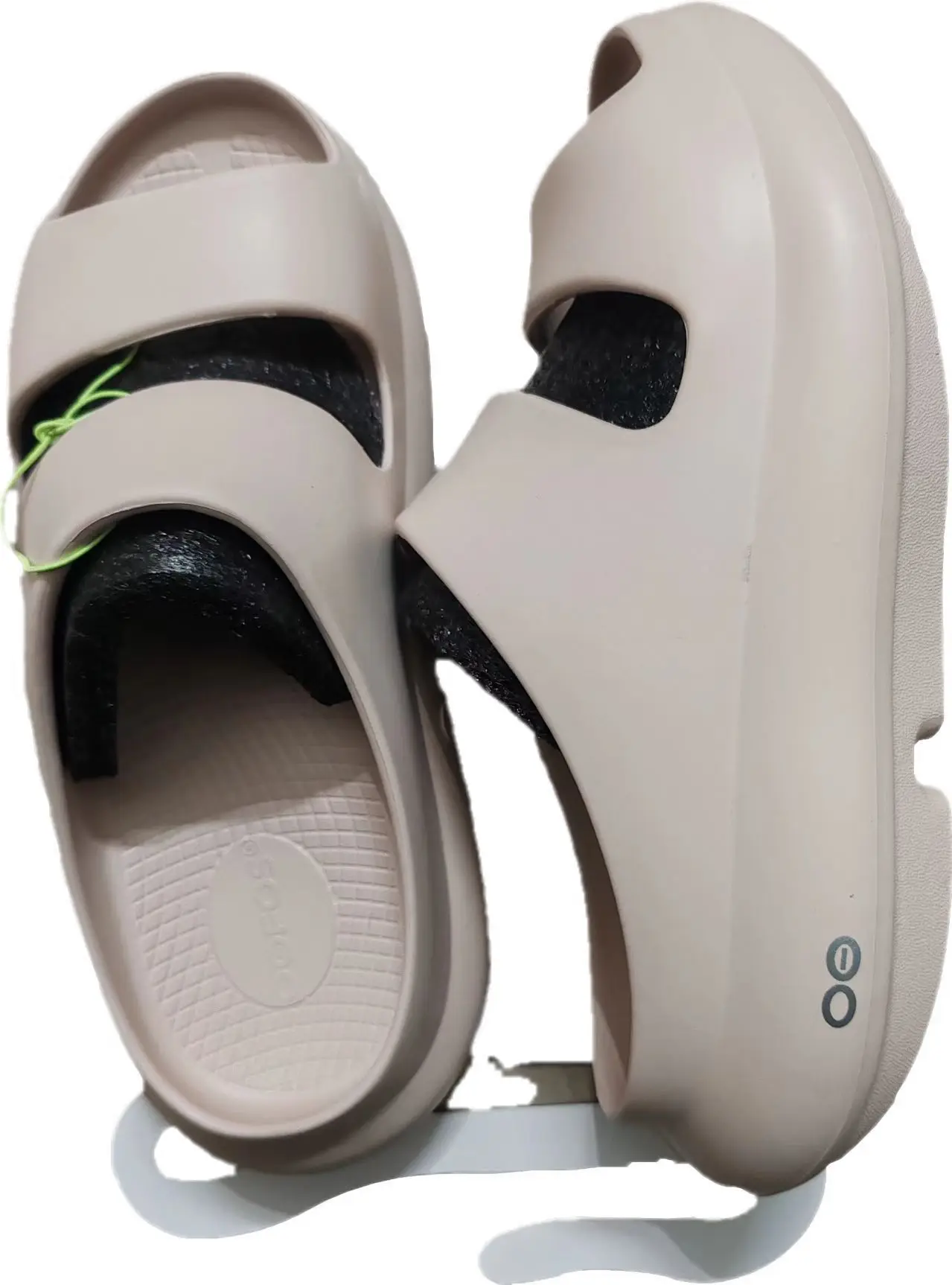 OOFOS EVA Open Toe Recovery Slides Arch Support Sport Slippers for Men Women Summer Beach Shower Non Slip Sandals