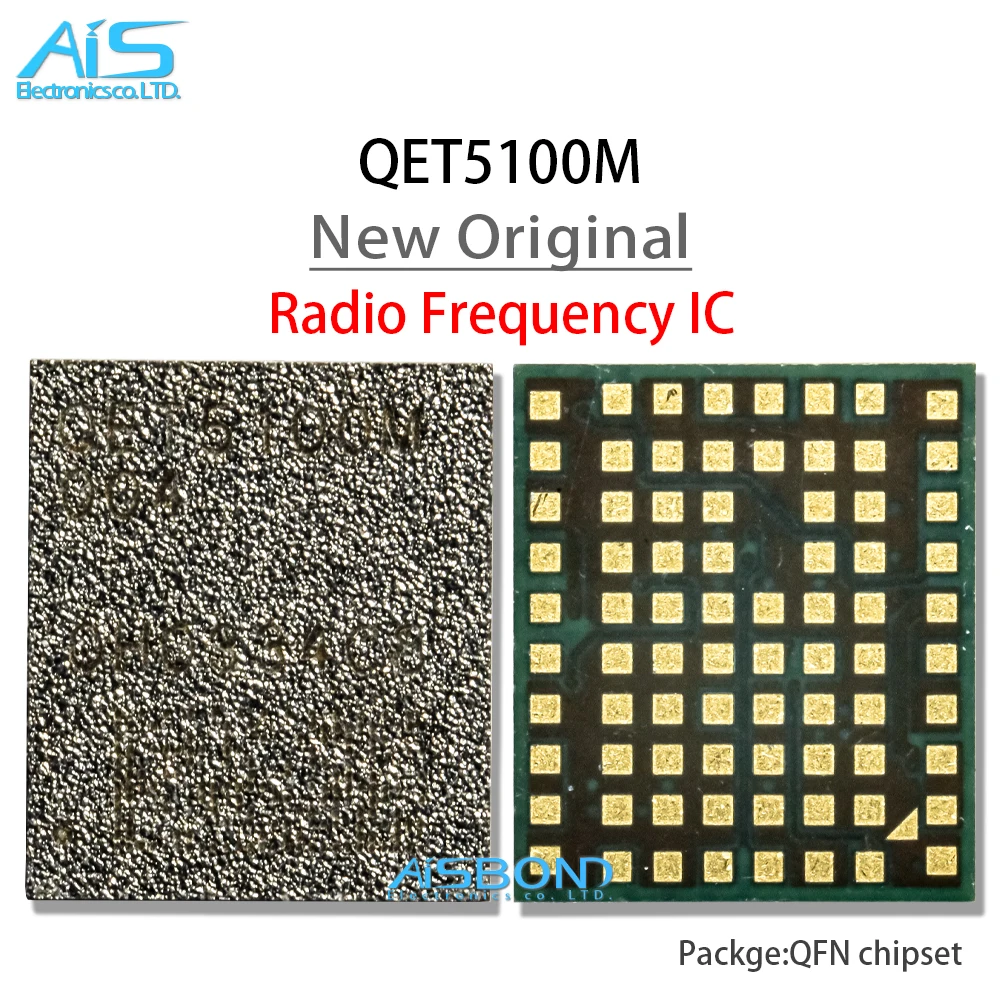 

2 шт./партия, новые QET5100M 004 001 RF IC для смартфона