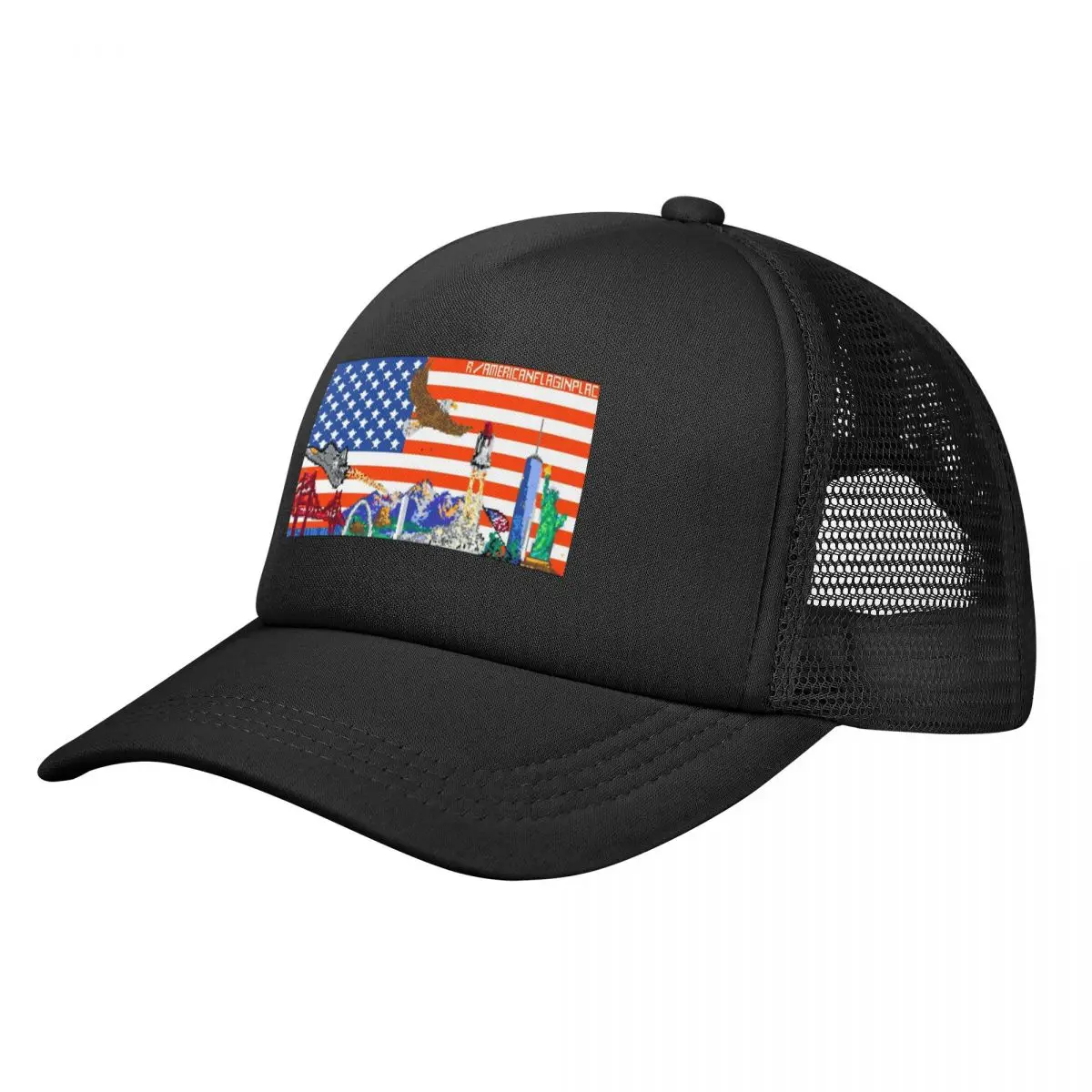 r/AmericanFlagInPlace 2022 Final Result Merch Baseball Cap Luxury Cap Hat Man Luxury Men Caps Women's