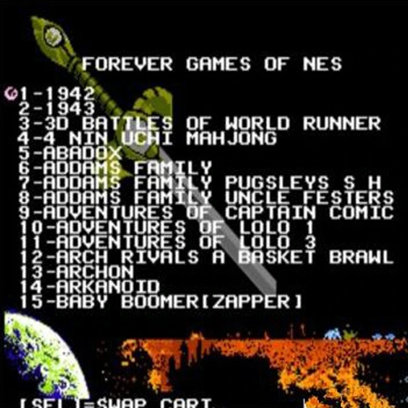 2025 FOREVER DUO GAMES OF 852 in 1 (405+447) خرطوشة ألعاب لعربة ألعاب 60 دبابيس، إجمالي 852 لعبة شريحة فلاش 1024 ميجابايت في الاستخدام