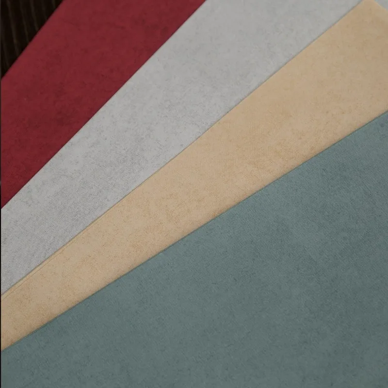 20 Sheets Wei-Jin Dynasty Style Wax Resist Dyed Xuan Paper - Semi-absorbent Retro Calligraphy Paper for Small Regular Script