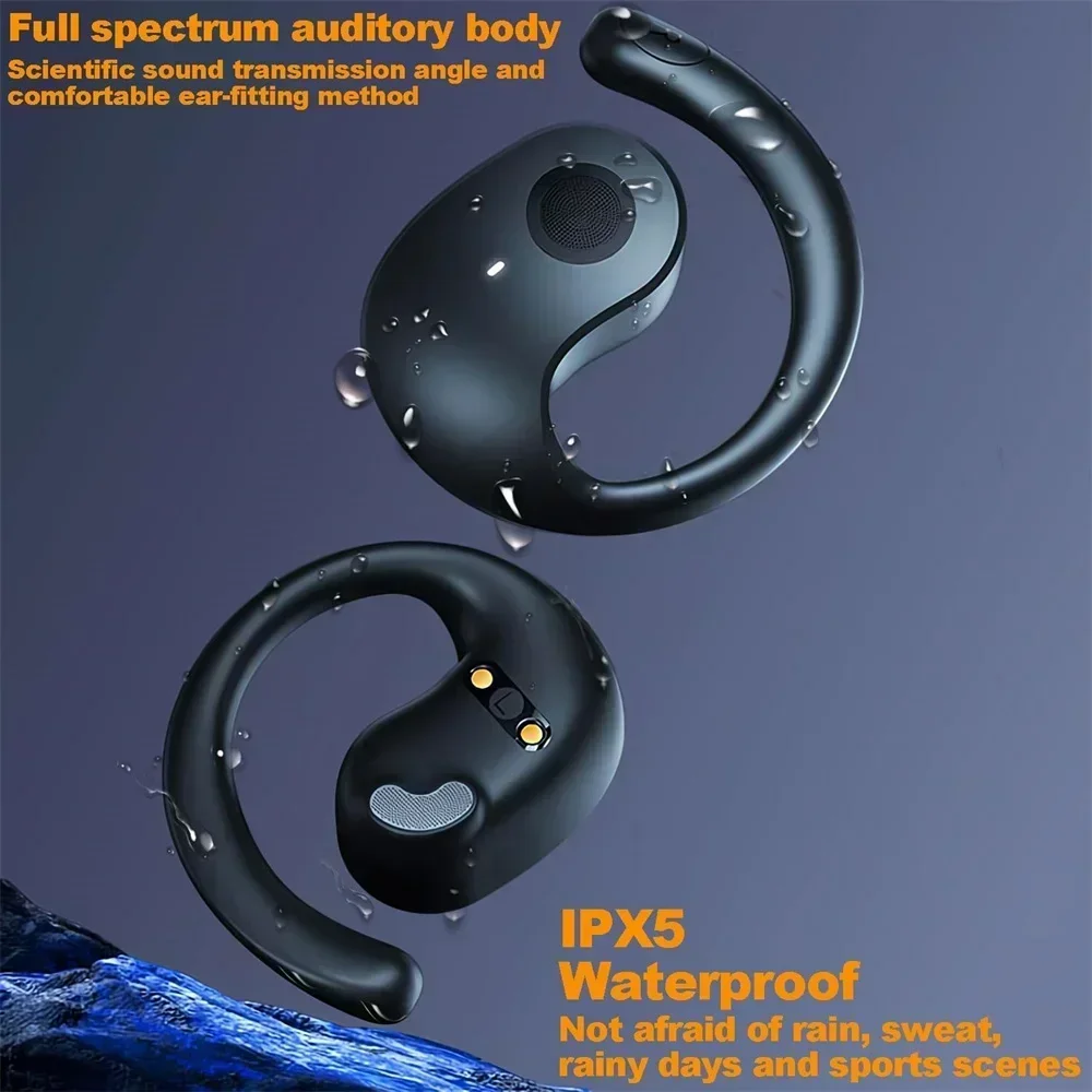 NEW BY01 TWS Earphone Intelligente Touch Control Wireless Bluetooth-compatible Headphones Waterproof LED Display With Mic