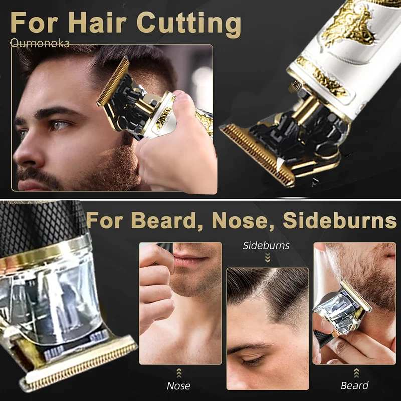Vintage Men's Hair Clipper Men's Mower Haircut Shaver Barber Mower A Razor for Men Cutter Beard Trimmer Hair Cutting Machine