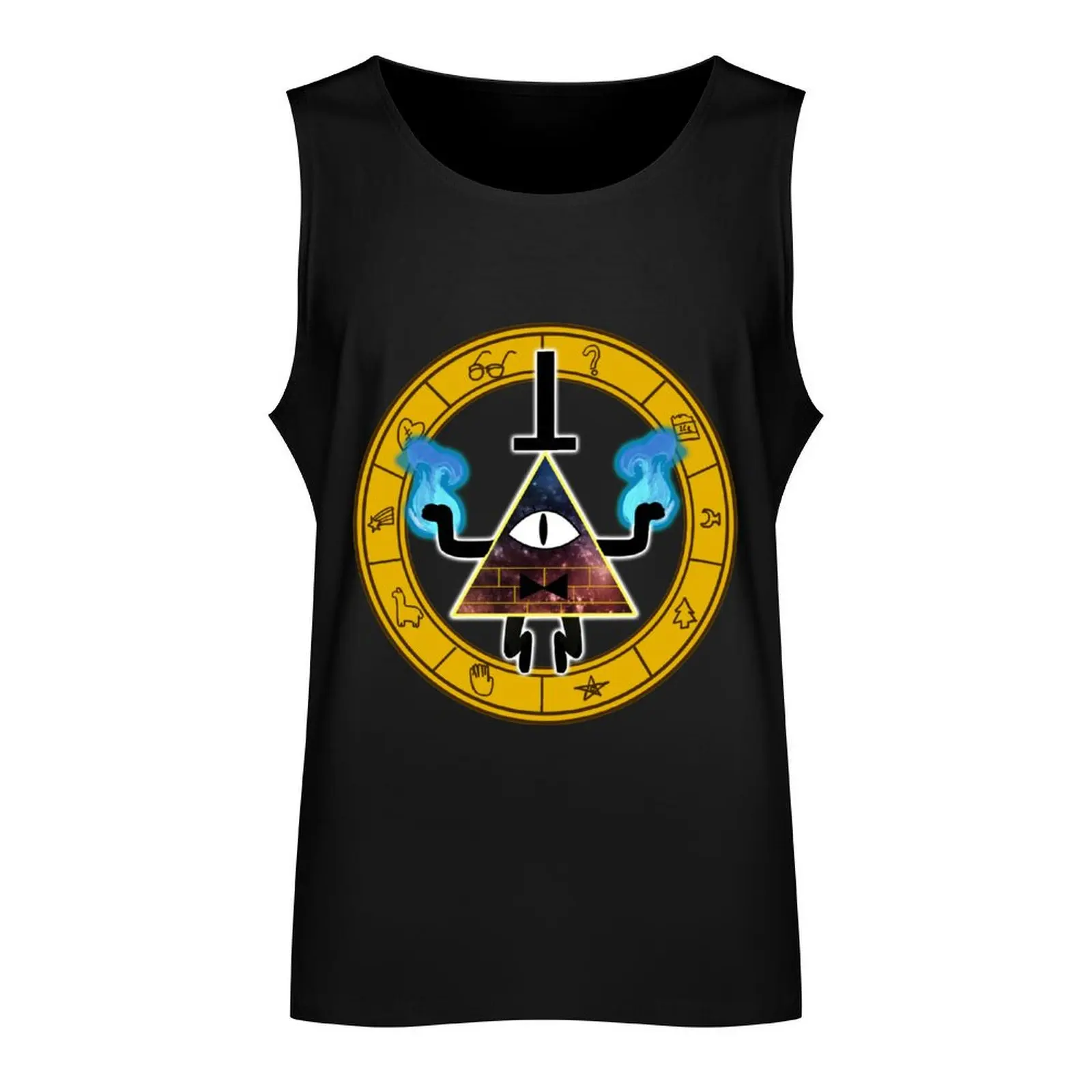 Bill Cipher Tank Top mens gym clothes Men's summer t-shirt Man gym clothes