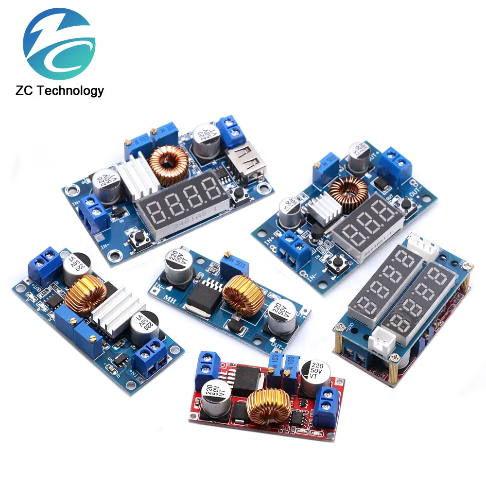 Original 5A DC to DC CC CV Lithium Battery Step down Charging Board Led Power Converter Lithium Charger Step Down Module XL4015