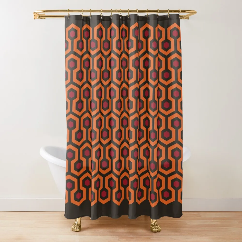 The Overlook Hotel - Carpet Pattern Shower Curtain Bathroom Shower Luxury Bathroom Shower Curtain