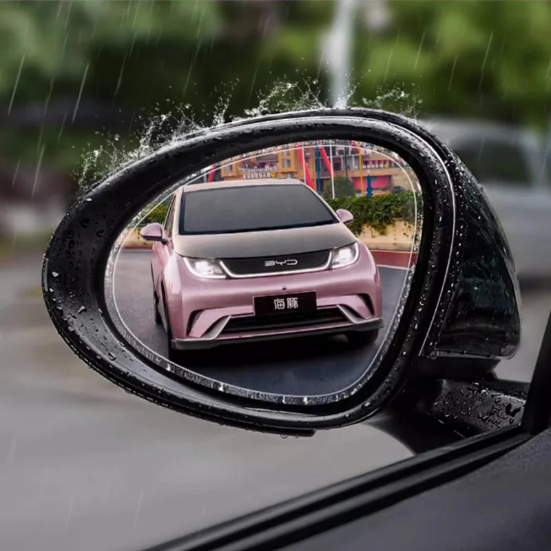 

For BYD Dolphin 2023-2024 Rearview Mirror Waterproof Sticker Car Assecories Stickers Exterior Accessories