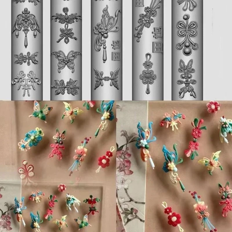 3D Baroque Angel Nail Mold Silicone Nail Art Charms DIY Tool Templates Stamping Plates Manicure Easy DIY Mold for Home Craft