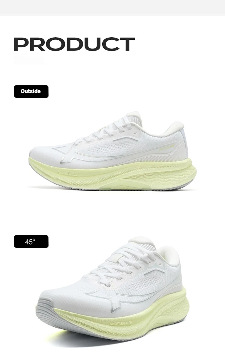 Xtep 2000km Plus Running Shoes Women's 2025 Spring Lightweight