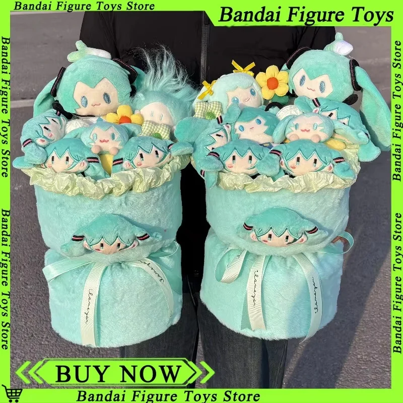 

Kawaii Miku My Melody Hello Kitty Anime Flower Bouquet Cute Birthday Creative Valentine's Day Present For Friend Graduation Gift