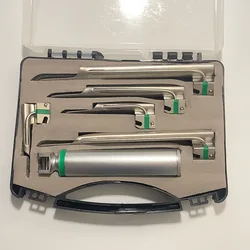 Veterinary Anesthesia Laryngoscope 5 Blades For Animals Dog Cat Vet Clinic Hospital Equipment