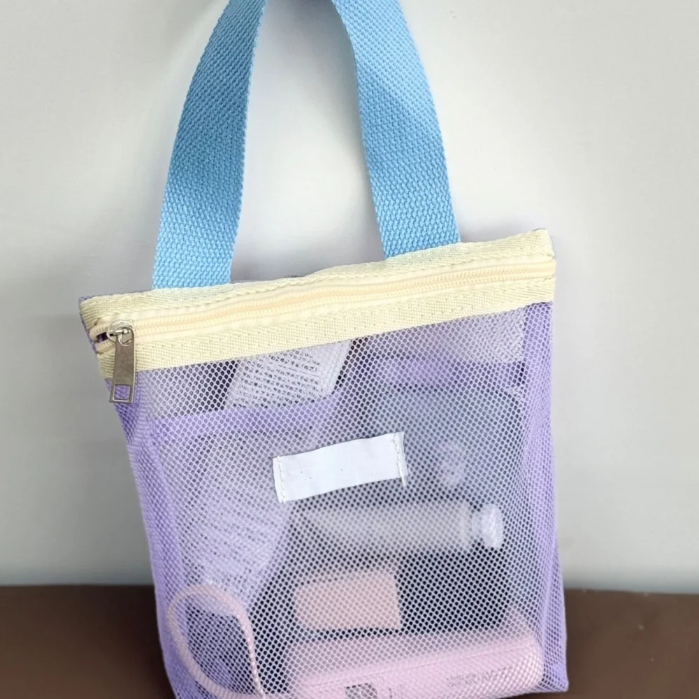 

Сетчатая косметичка-органайзер, подвесная портативная сумка для путешествий, дорожная сумка для туалетных принадлежностей, для ванной комнаты, для использования на улице, для женщин