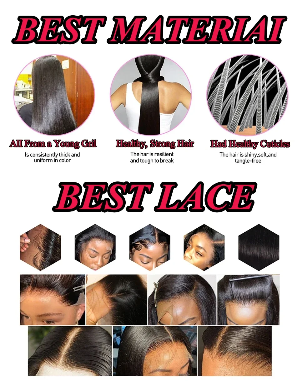 220% Density Human Hair Wigs Blonde 613 Lace Front Wigs 13x4 Body Wave