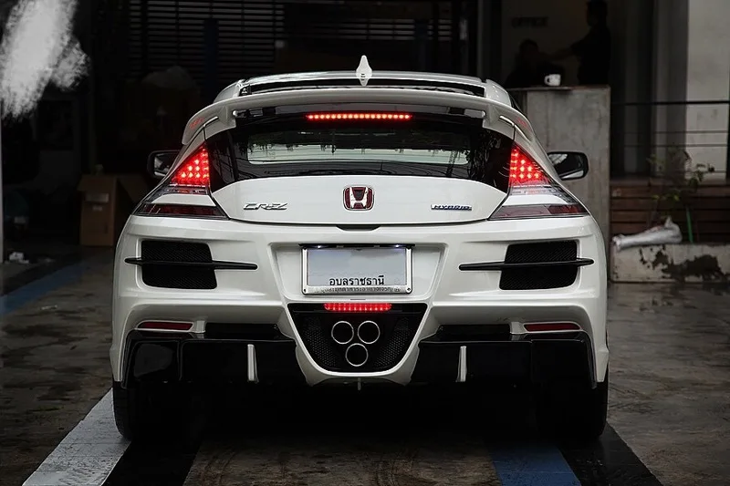 Suitable For Blk Bumper Surround Cr Z Modification Pump Rear Tail Wing Light Eyebow Crz Exhaust