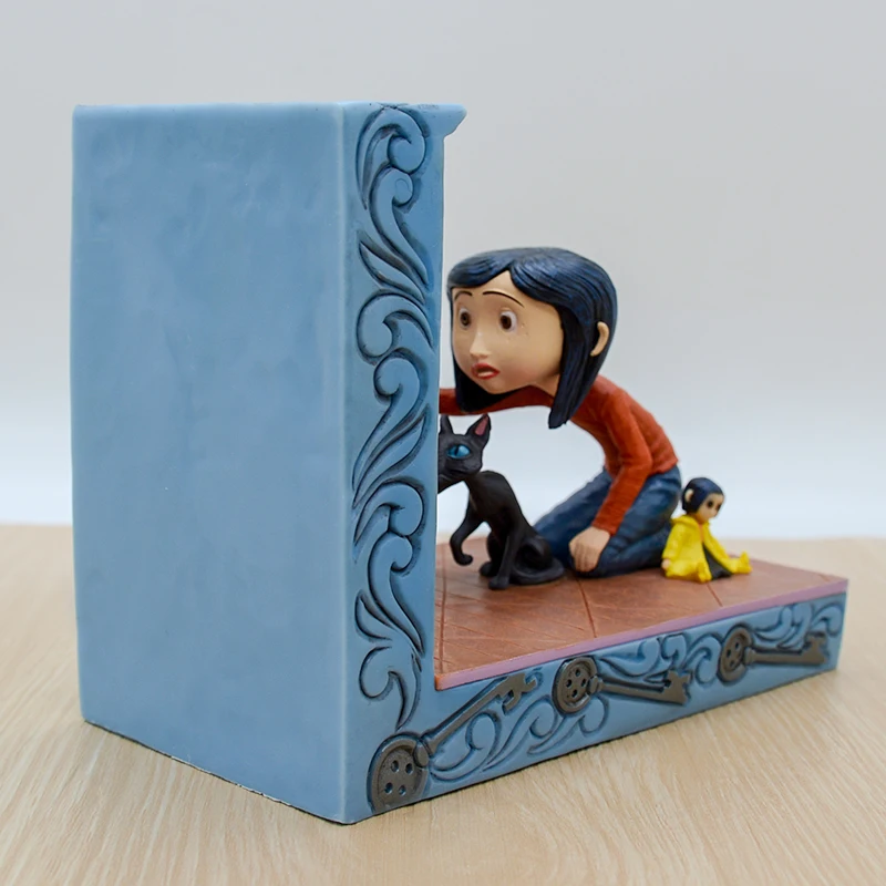 20cm Coraline & die Geheime Tür Anime-Mädchenfigur Coraline Actionfigur Mr. Bobinski/Wybie/Die Katze Figurine Modellpuppe Spielzeug Geschenk – Detail 13