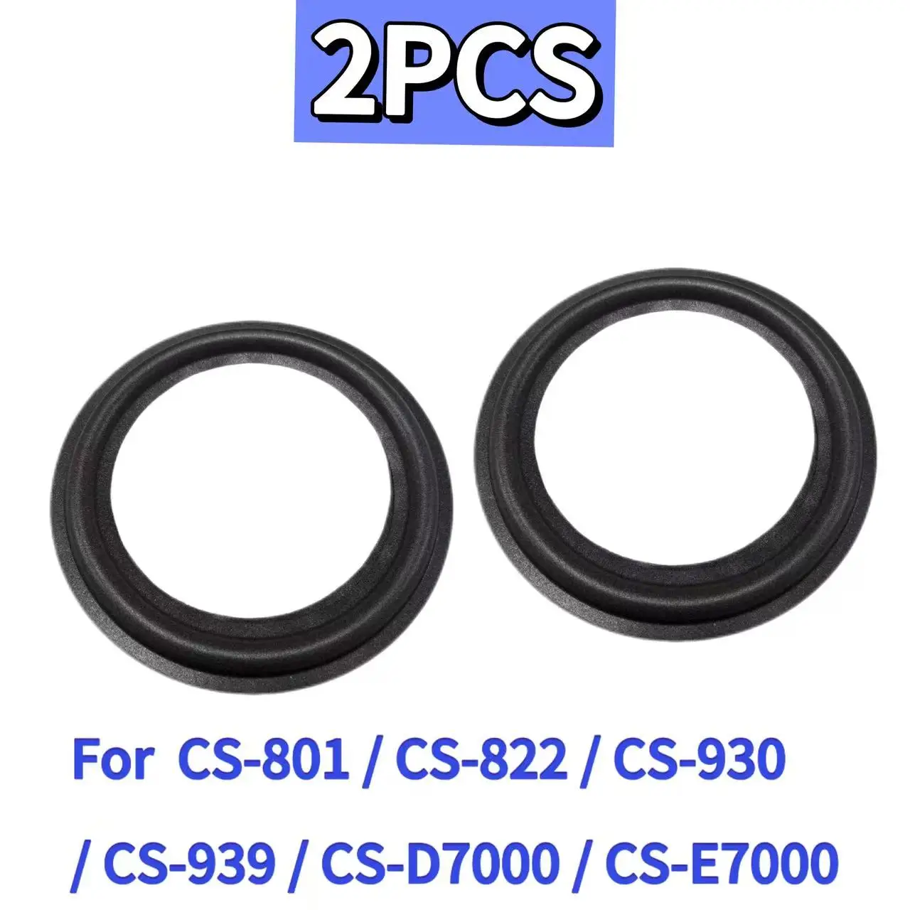 For Pioneer CS-801 CS-822 CS-930 CS-939 CS-D7000 CS-E7000 Speaker Foam Repair Folding Edge Ring （2PCS）