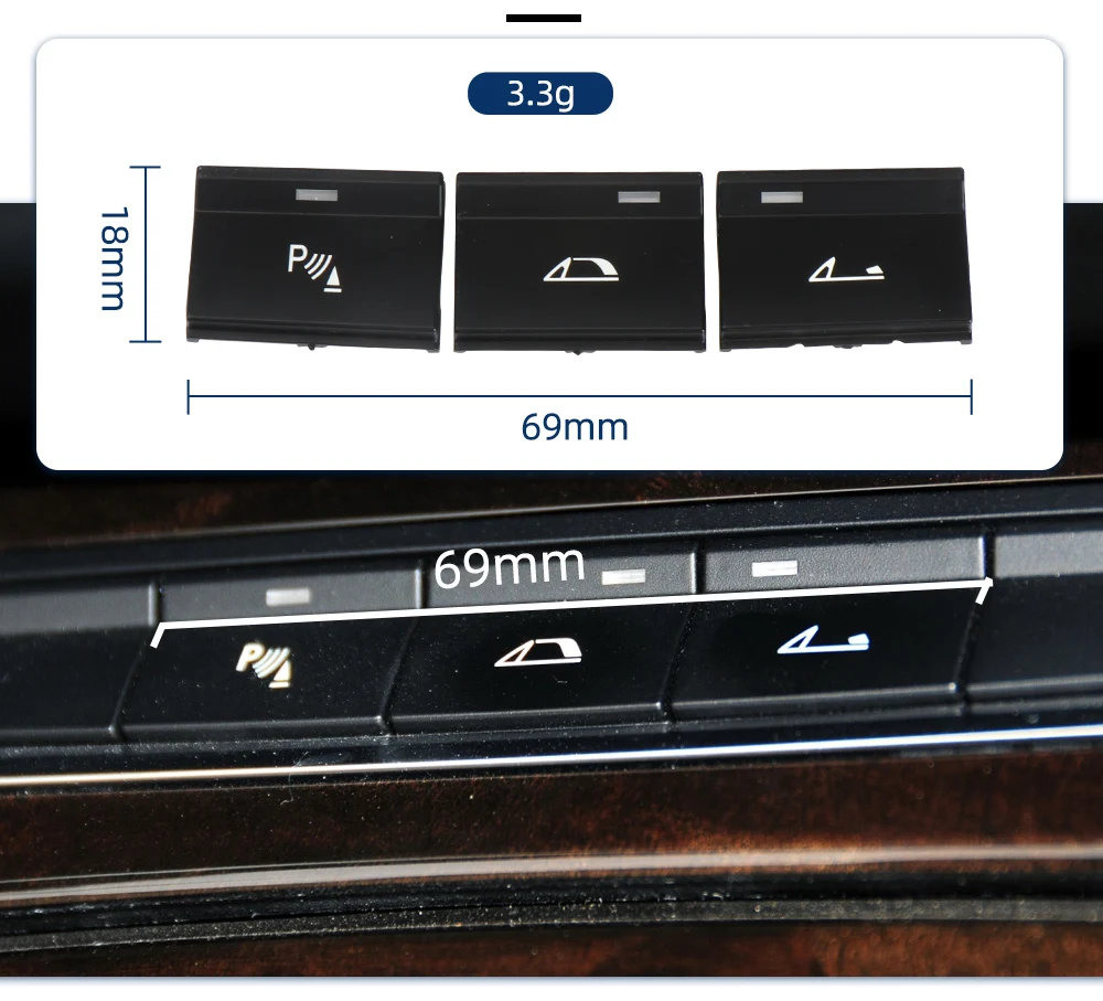 Für BMW Z4 E89 2009–2016 Schaltereinheit Mittelkonsole Roadster Radarschalterknopf Öffnen Sie den Dachknopf 61319146642 – Detail 5