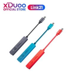 XDUOO LINK V2 2021 amplificatore per cuffie DAC portatile digitale tipo-c telefono cellulare cavo di decodifica USB supporto Amp PCM32Bit/384khz D