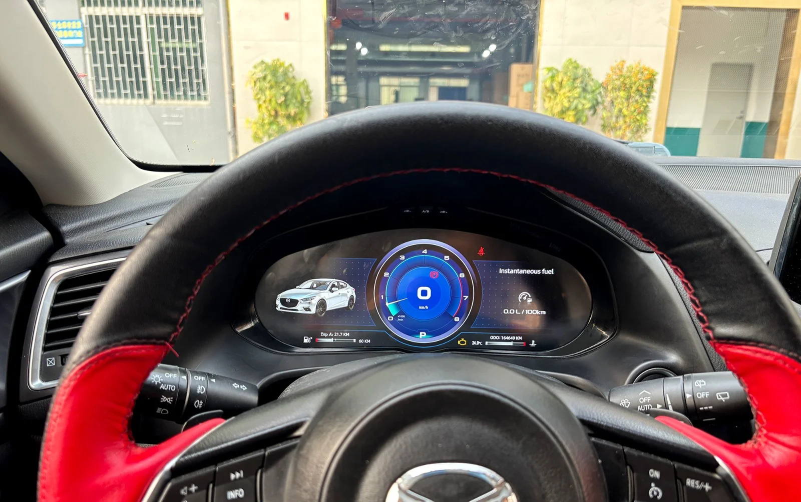LCD Digital Cluster For Mazda 3 Axela 2014-2019 Instrument Dashboard Car Speedometer Screen Car Interior Accessories
