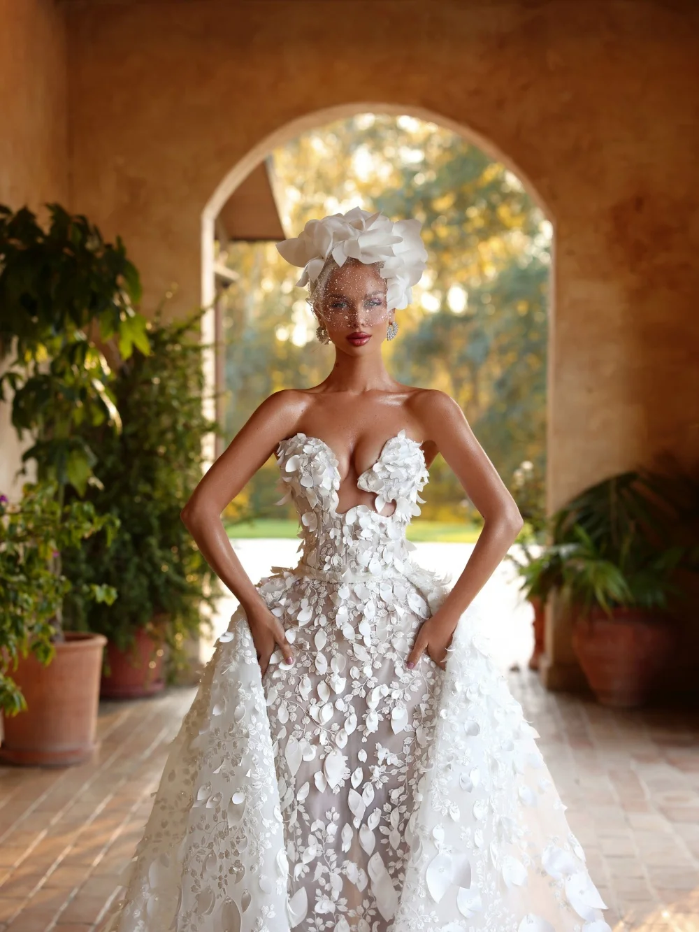 Vestido De novia seductor con escote corazón, vestido De novia romántico De hoja 3D, vestido De baile a la moda, vestido De novia largo hasta el suelo, bata De M 2026