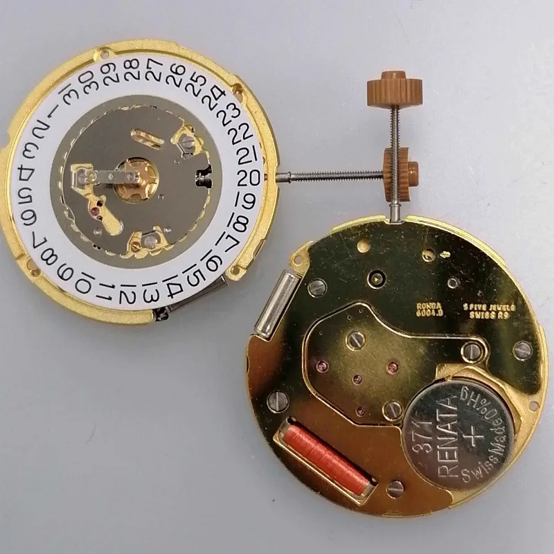 

Parts are suitable for ETA movement ETA 6004.D gold machine, quartz movement, watch accessories 2 and a half pins