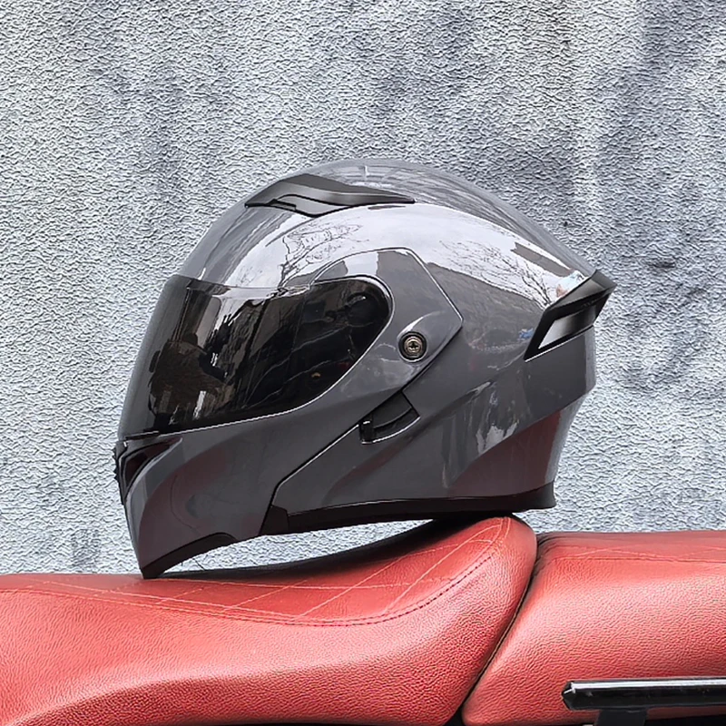 Men's Full Face Motorcycle Helmet Sun Visor Women General